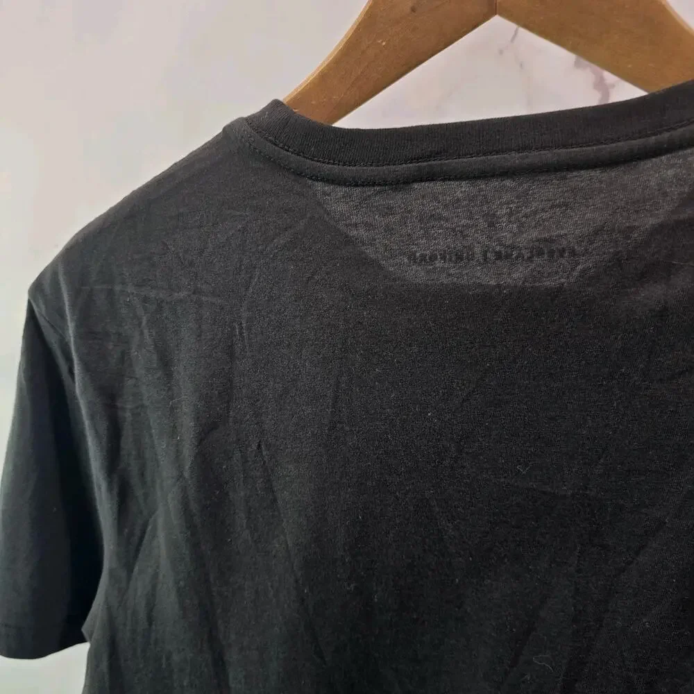 Everlane T Shirt Mens Black Short Sleeve Crew Organic Cotton Uniform - Picture 7 of 10